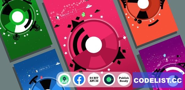 Moon Escape : (Android Studio+Facebook Ads+Inapp+Leaderboard+ready to publish)  6 February 2021