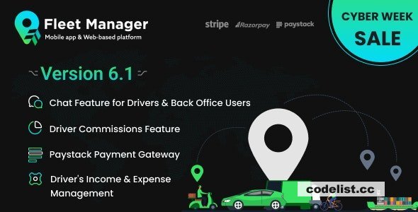 Fleet Manager v6.3.1 - Vehicle Management &amp; Booking System - nulled