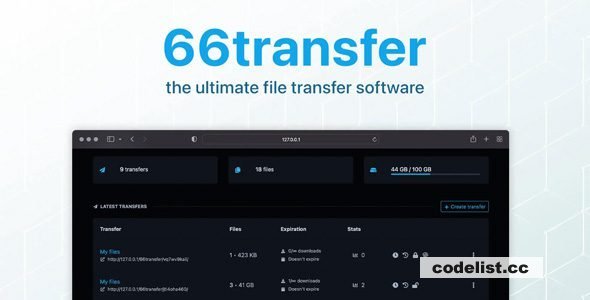 66transfer v23.0.0 – Easy File Transfer Tool - nulled