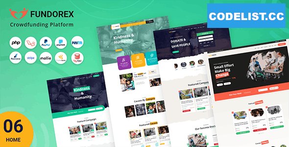 Fundorex v1.1.0 - Crowdfunding Platform