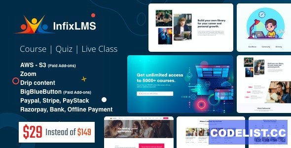 Infix LMS v3.1.0 - Learning Management System - nulled