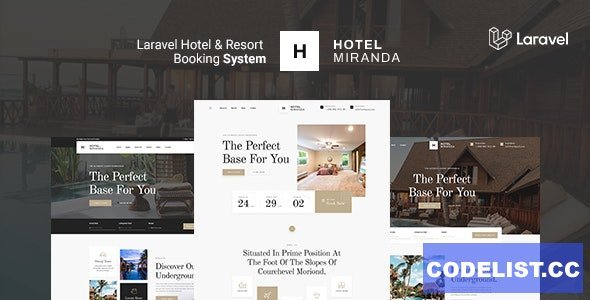 Miranda v1.42.1 - Hotel and Resort Booking system - nulled