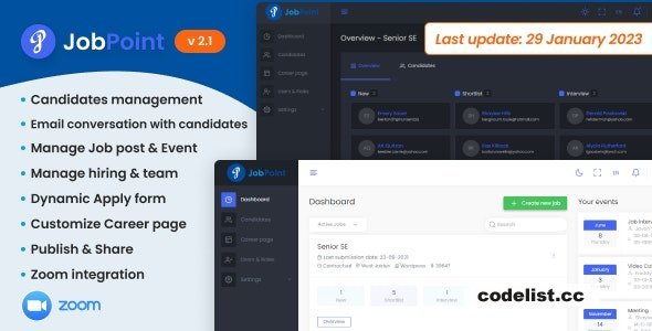 JobPoint v3.1 - Recruitment Management System - nulled