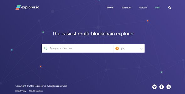 Explorer.IO (Multi-BlockChain Explorer)