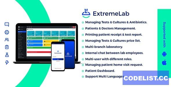 Extreme Laboratory Management System v2.6.1