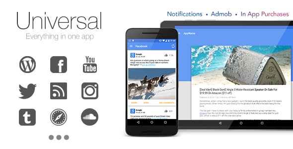 Universal v4.0 - Full Multi-Purpose Android App