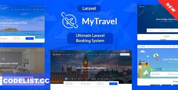 MyTravel v2.2.0 - Ultimate Laravel Booking System
