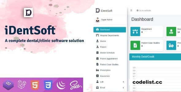 iDentSoft v2.0 - Dental / Clinic Software Solution