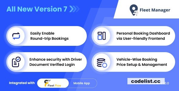 Fleet Manager v6.5 - Vehicle Management &amp; Booking System - nulled