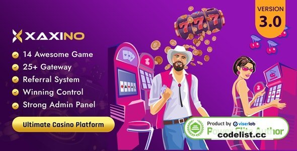 Xaxino v3.0 - Ultimate Casino Platform - nulled