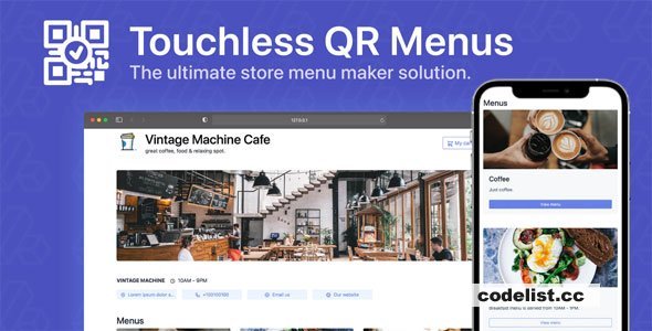 66qrmenu v40.0.0 - Touchless QR Code Menus - nulled