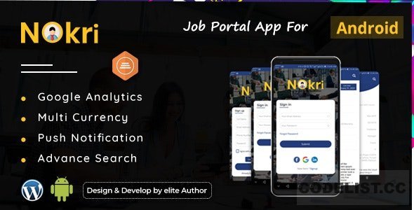 Nokri v2.2.6 - Job Board Native Android App