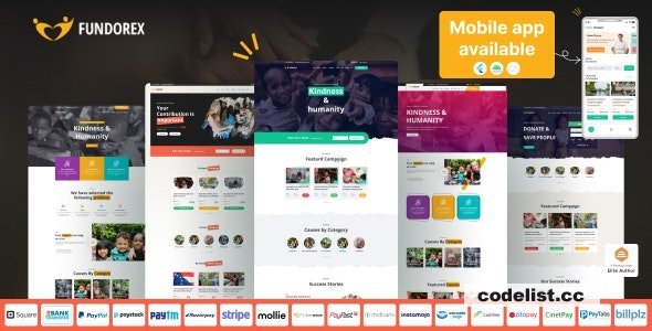 Fundorex v1.2.8 - Crowdfunding Platform - nulled