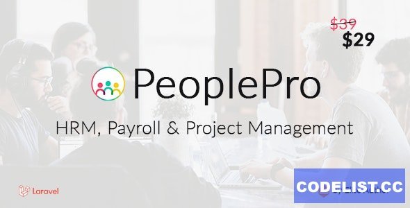 PeoplePro v1.1.3 - HRM, Payroll &amp; Project Management