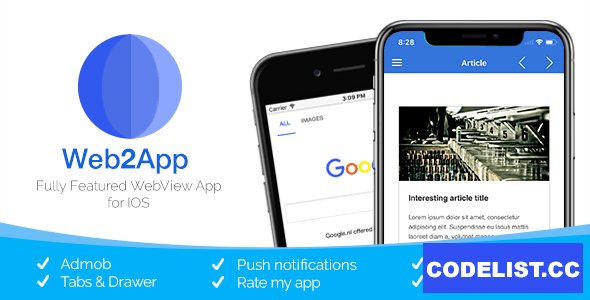 Web2App for IOS - Quickest Feature-Rich IOS Webview - 23 June 2023