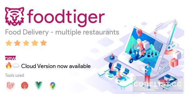 FoodTiger v1.4.0 - Food delivery - Multiple Restaurants