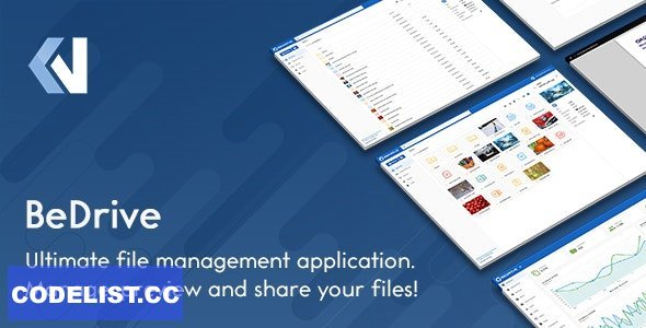 BeDrive v3.0.9 - File Sharing and Cloud Storage