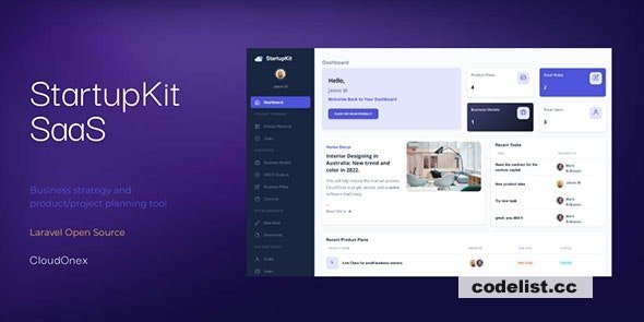 StartupKit SaaS - Business Strategy and Planning Tool - 29 July 2022