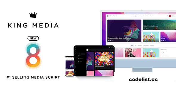 King Media v8.0 - Viral News Video Magazine - nulled