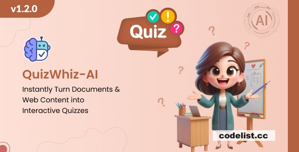 Quiz Generator v1.2.0 - AI Powered Questions &amp; Answers Generator - Built With Laravel