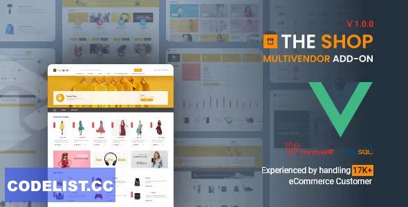The Shop Multivendor Add-on v2.6