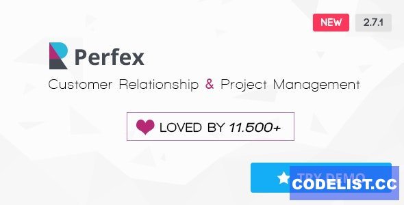 Perfex v2.8.1 - Powerful Open Source CRM
