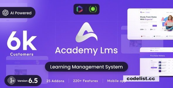 Academy LMS v6.9.1 - Learning Management System - nulled