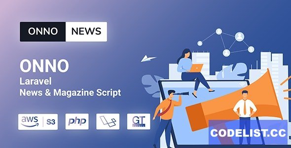 ONNO v1.4.3 - Laravel News & Magazine Script - nulled
