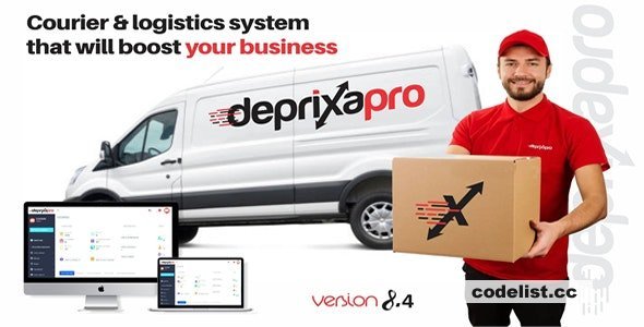 Deprixa Pro v8.4 - Courier &amp; Logistics System - nulled