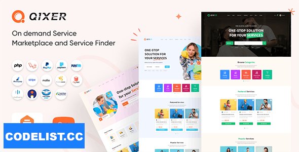 Qixer v1.3.4 - Multi-Vendor On demand Service Marketplace and Service Finder - nulled