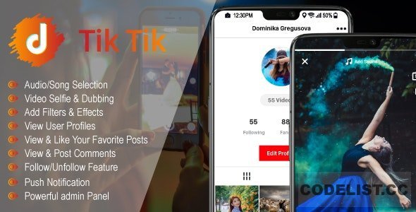 TicTic v2.9.5 - Android media app for creating and sharing short videos