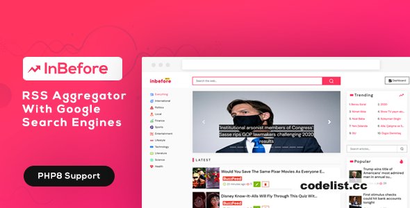 InBefore v1.0.7 - News Aggregator with Search Engine