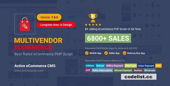 Active eCommerce CMS v7.8.0 - nulled