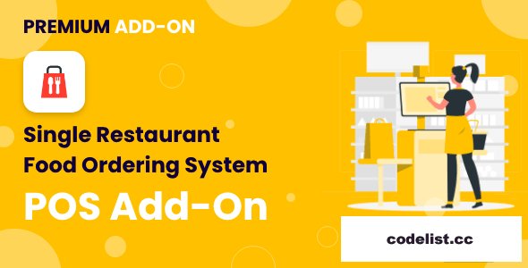 Single Restaurant POS Manager add-on - 31 July 2022