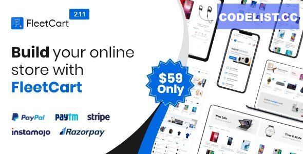 FleetCart v2.1.1 - Laravel Ecommerce System - nulled