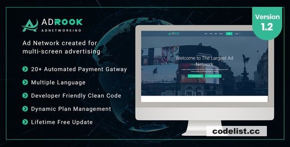 AdsRock v1.2 - Ads Network &amp; Digital Marketing Platform - nulled