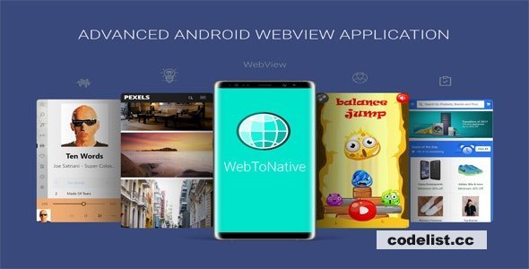 WebToNative v6.1 - Advanced Android Webview Application