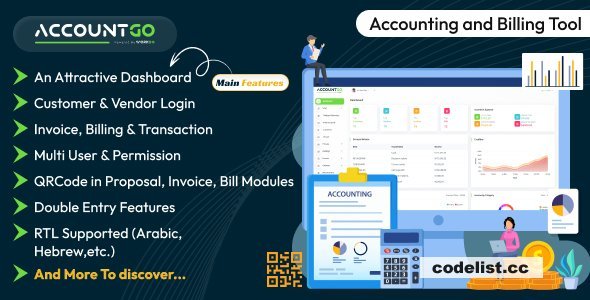 AccountGo v7.6 - Accounting and Billing Tool - nulled