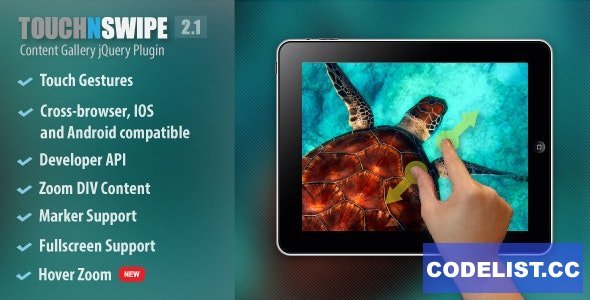 Touch N Swipe Gallery jQuery Plugin v2.1.2