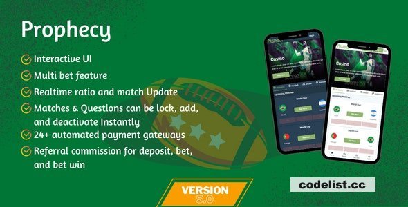 Prophecy v5.1.0 - An Online Betting Platform - nulled