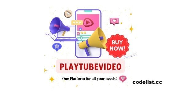 PlayTubeVideo v4.4 - Live Streaming and Video CMS Platform