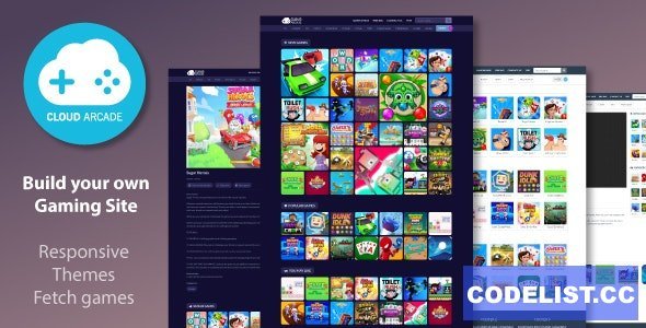 CloudArcade v1.6.6 - HTML5 / Web Game Portal CMS