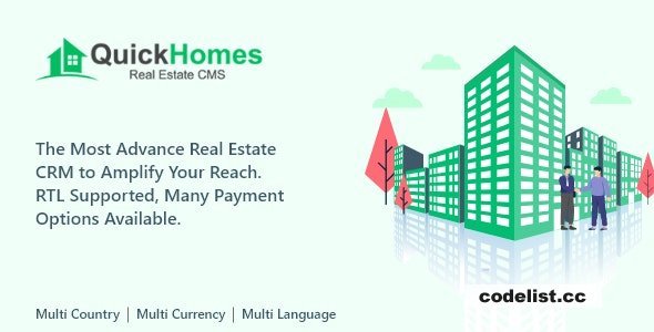 QuickHomes v1.3 - Real Estate CMS PHP Script
