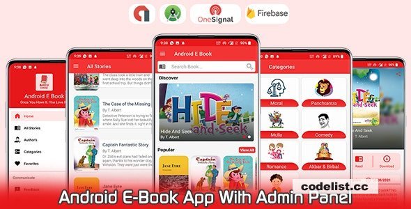 Android E Book App - Admin Panel - Admob &amp; FAN