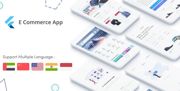 Flutter - E-Commerce UI KIT Template in flutter