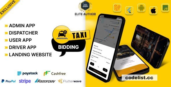 Tagxi Super Bidding - Taxi + Goods Delivery Complete Solution With Bidding Option - 9 July 2024