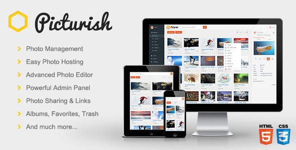 Picturish v1.3 - Image hosting, editing and sharing