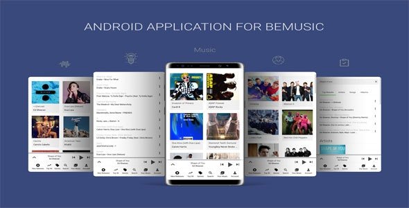 Android Application For BeMusic v8.0