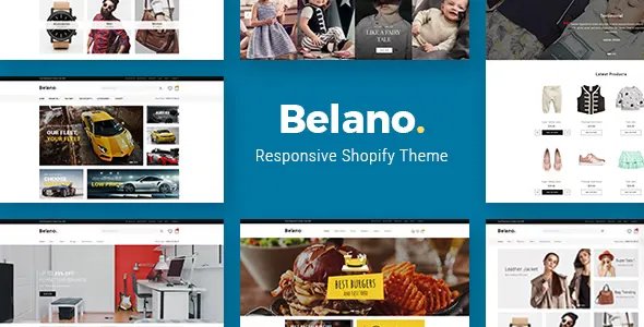 Belano - Sectioned Drag &amp; Drop Fashion Shopify Theme v2.0