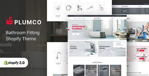 Plumco - Handyman, Maintenance &amp; Plumbing Responsive Shopify Theme